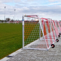 30539-6 Jugendtornetz in rot-weiß