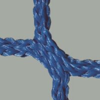 Fußballtornetz 7,32 x 2,44 m, knotenlos in Blau