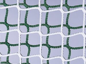 Zweifarbiges Netz für Jugendtore 5 x 2 m in Grün