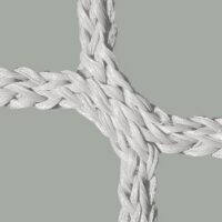 Tornetz für Wettkampftore 7,32 x 2,44 m in Weiß