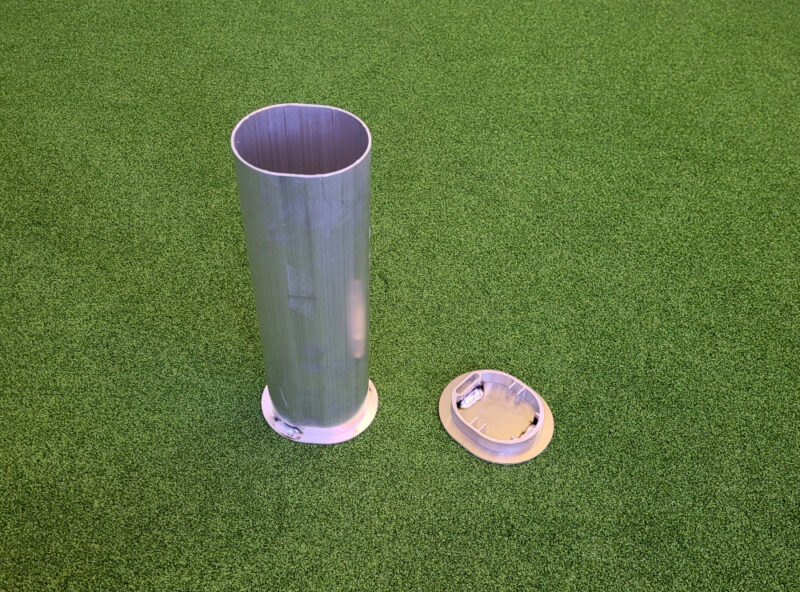 30710 Bodenhülse Standard für Ovalprofil 30710 Bodenhülse Standard für Ovalprofil