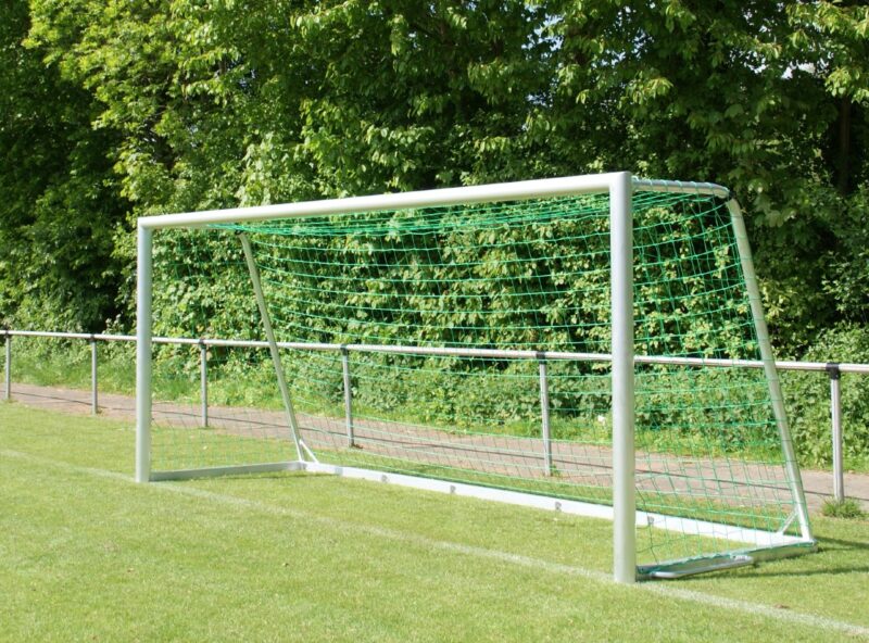 Jugendtor, vollverschweißt aus Aluminium Jugendtor, vollverschweißt aus Aluminium