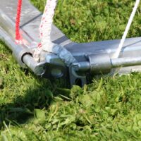 Abschließbare Netzsicherung für Jugendtore