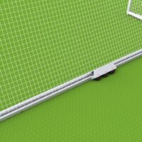 Fußballtor - Trainingstor mit Oval - Bodenrahmen von artec