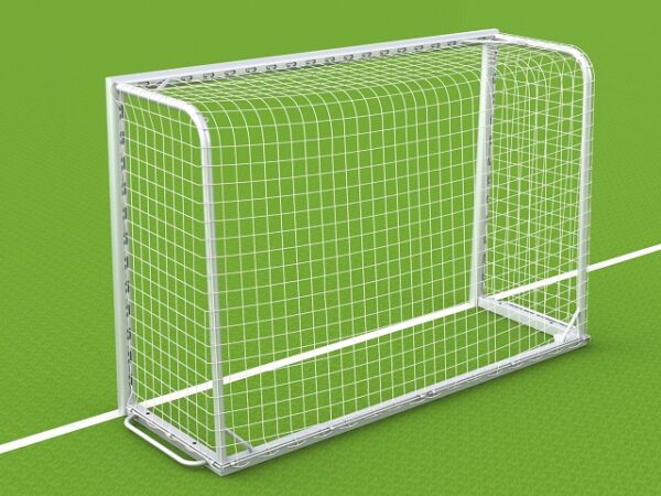 Bolztor mit offenem Hinterbau und eingefräster Netzaufhängung von artec