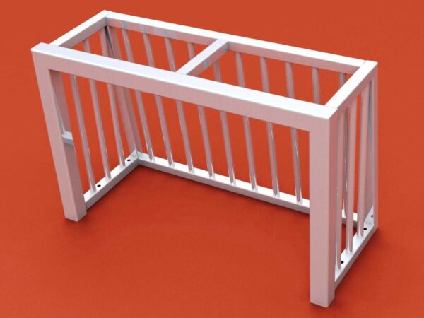 Minitor 1,20 x 1,80 m mit geschlossenem Hinterbau von artec Sportgeräte