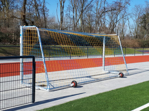 Alu-Jugendtor mit Kippsicherung im Bodenrahmen