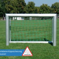 Minitor mit offenem Hinterbau und Sicherheits-Netzhaken