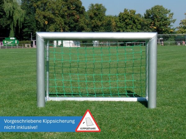 Minitor mit offenem Hinterbau und Sicherheits-Netzhaken