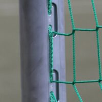 Jugendtor mit eingefräster Netzaufhängung von artec Sportgeräte