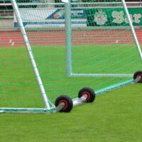 Jugendtor mit Kippsicherung und eingefräster Netzaufhängung von artec Sportgeräte