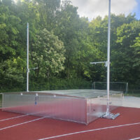 Stationärer Stabhochsprungständer zertifiziert nach World Athletics - Made in Germany
