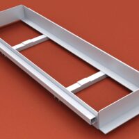 Einbauwanne für Absprungbalken von artec