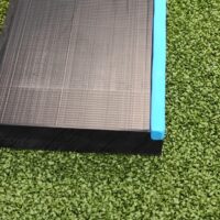 Plastilin für Kontrollstreifen in blau