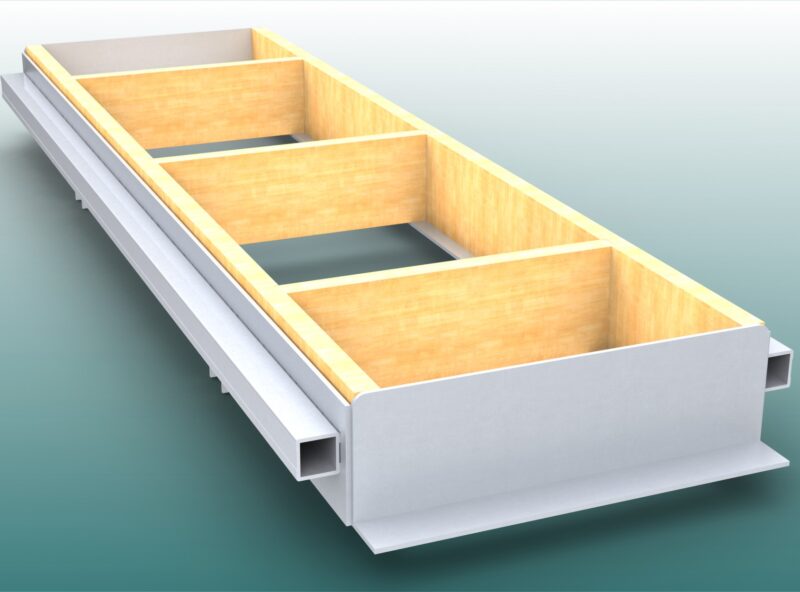 Einbauwanne für Absprungbalken von artec Sportgeräte Einbauwanne für Absprungbalken von artec Sportgeräte