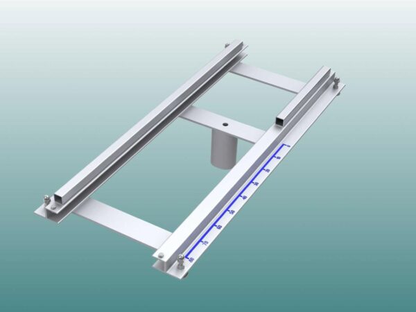 Stationäre Laufschienen für Stabhochsprungständer