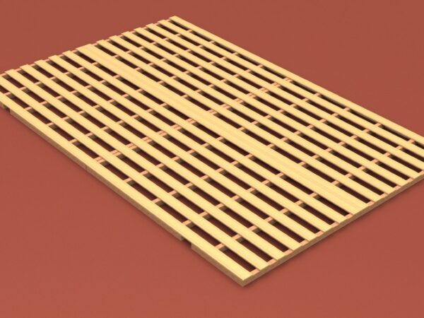 Auflageraster aus Holz für Hochsprungmatte