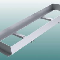 Einbauwanne aus Aluminium für Absprungbalken Weitsprung von artec
