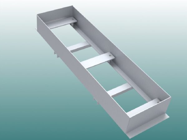 Einbauwanne aus Aluminium für Absprungbalken Weitsprung von artec