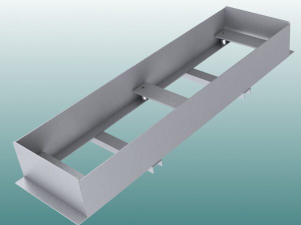 Einbauwanne aus Aluminium für Absprungbalken Weitsprung artec Sportgeräte