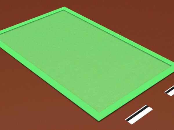 Sprunggruben-Abdeckung mit Gliederkette