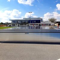 Fahrbare Sicherheits-Abdeckung für Stabhochsprungmatten