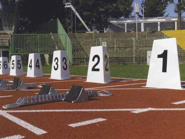 Startkasten mit Fehlstartanzeige aus Kunststoff