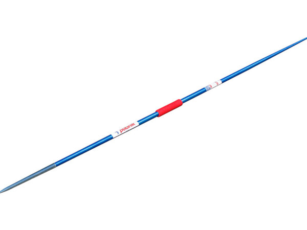 Wettkampf-Speer aus Aluminium mit verzinkter Stahlspitze