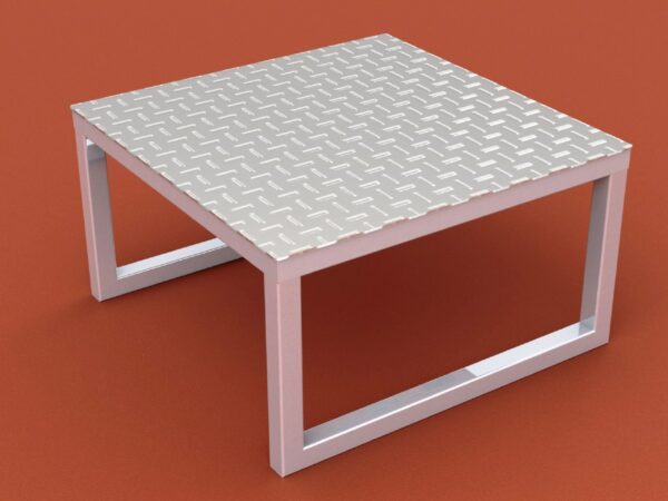 Starterpodest aus Aluminium von artec