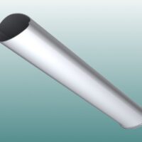 Bodenhülse Standard für Profil 142 x 98 mm