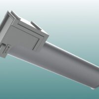 Bodenhülse Spezial für Profil 142 x 98 mm
