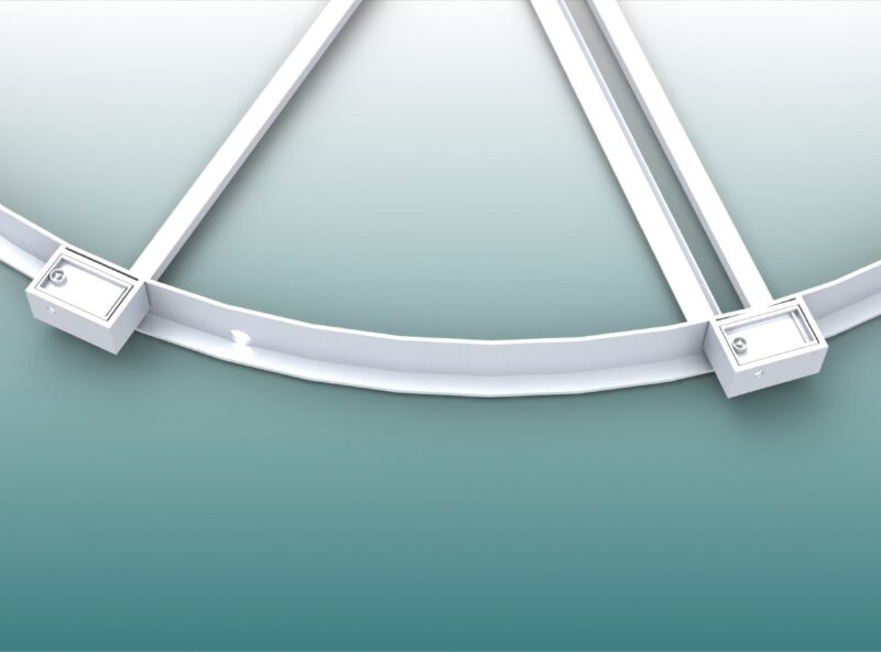 Behindertengerechter Diskusring aus Aluminium