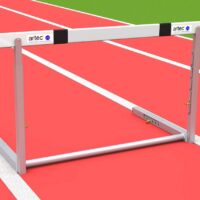 Wettkampfhürde inklusive Höhenverstellung und Gewichtsverstellung, mit IAAF-Zertifikat von artec