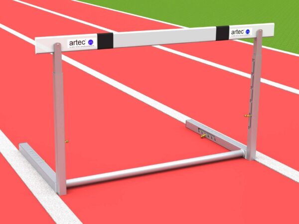 Wettkampfhürde inklusive Höhenverstellung und Gewichtsverstellung, mit IAAF-Zertifikat von artec