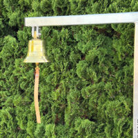 Runden-Anzeigetafel mit Glocke