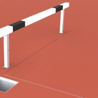 Wassergraben-Abdeckung aus Aluminium-Spezialprofil mit Nut und Feder, Aufkantung für Kunststoffbeschichtung von artec Sportgeräte