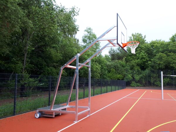Mobile Basketballanlage