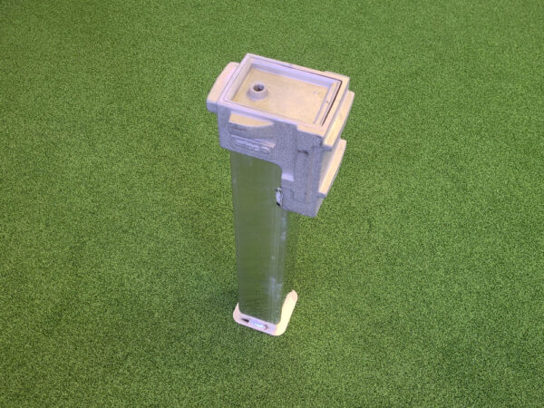 43610 Bodenhülse Spezial für Ballfangpfosten, Quadratprofil