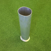 Bodenhülse Standard für Ballfangpfosten aus Aluminium