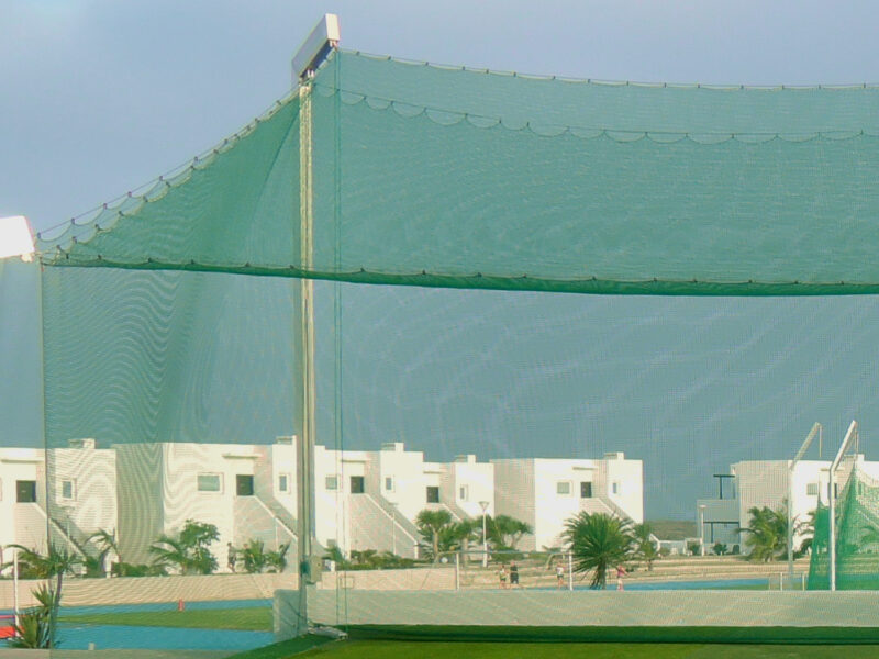 Ballfangnetz für Sportplätze