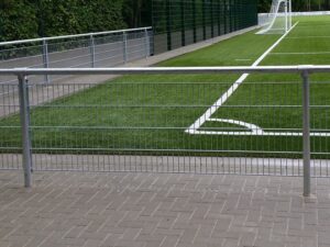 Barrierepfosten aus Aluminium