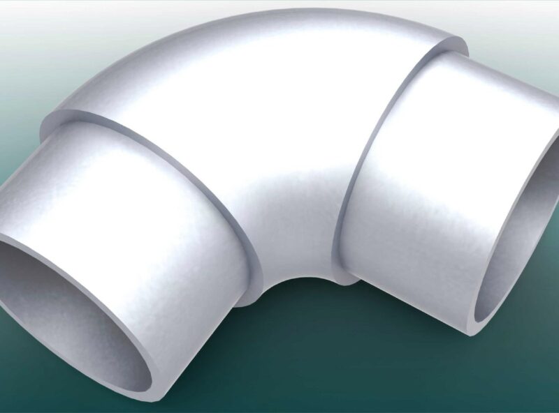 90° Bogen aus Aluminium für Barrieren von artec Sportgeräte 90° Bogen aus Aluminium für Barrieren von artec Sportgeräte