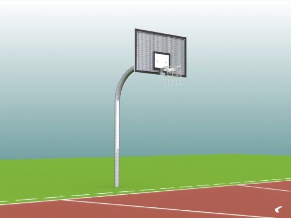 Streetballanlage aus Rundprofilen vom Hersteller
