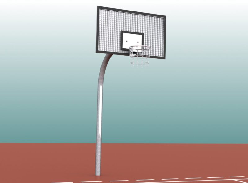 Streetballständer aus Rundprofilen (Stahl)