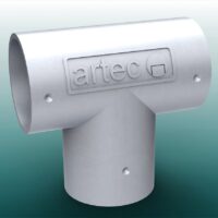 T-Verbinder für Barrieren aus Aluminium