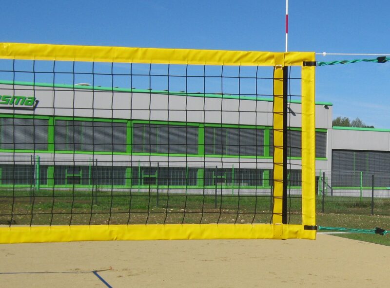 Beachvolleyballnetz für den Wettkampf Beachvolleyballnetz für den Wettkampf