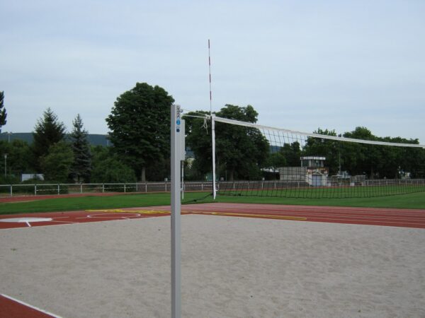 Beachvolleyball-Trainingsanlage in Kombiausführung