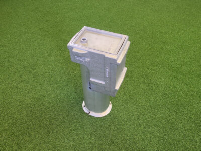 33717 Bodenhülse Spezial abgeschrägt für Ovalprofil