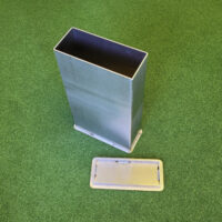 33742 Bodenhülse Standard für Profil 300 x 120 mm