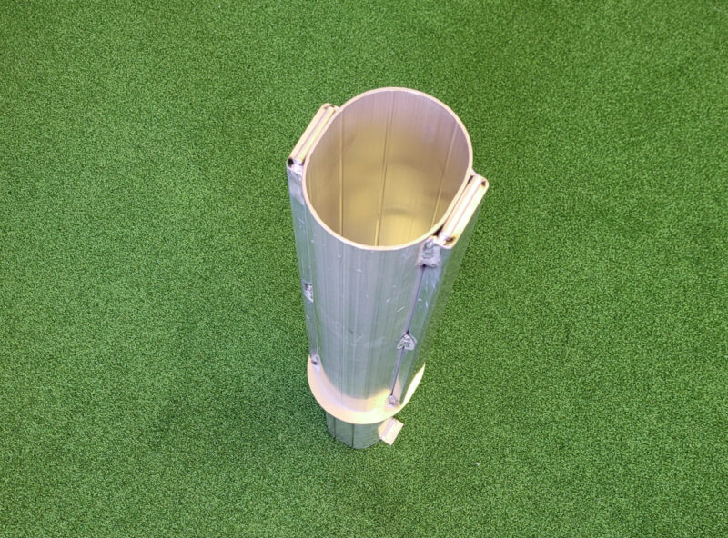 33745 Bodenhülse mit Wendeadapter, 100 x 120 mm